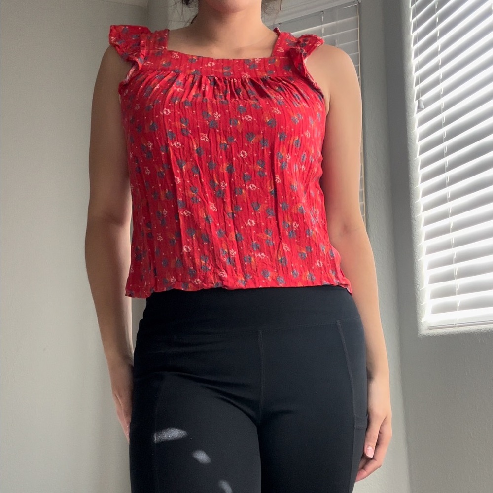Red Blouse